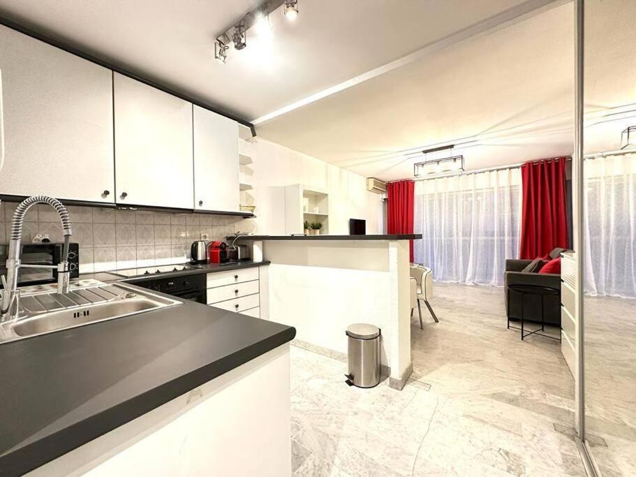 Beau Studio Centre Juan Les Pins A 300M Des Plages Antibes Dış mekan fotoğraf